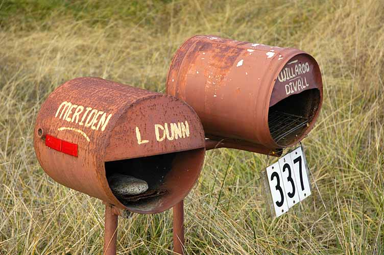 Mail delivery points