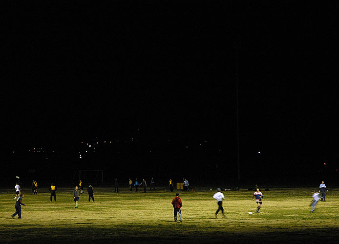 Soccer training