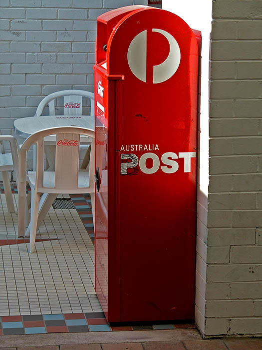 Australia Post letter box