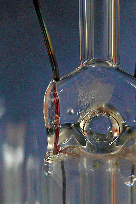 Macro: looking into a light bulb