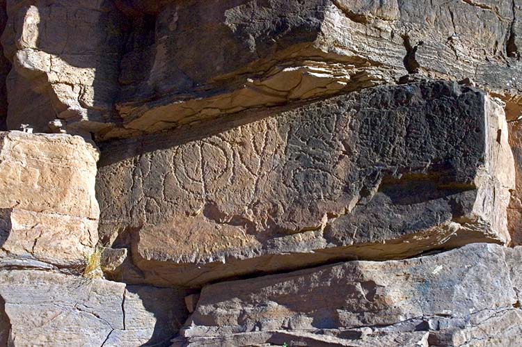 Chambers Gorge petroglyphs