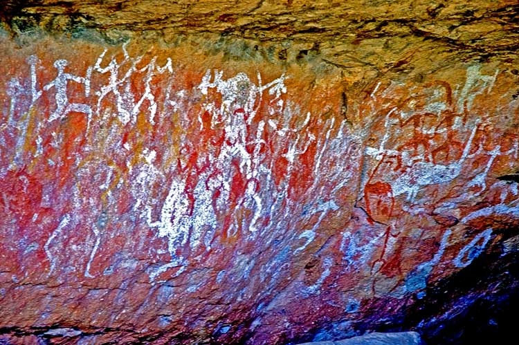 Mt. Grenfell - rock art